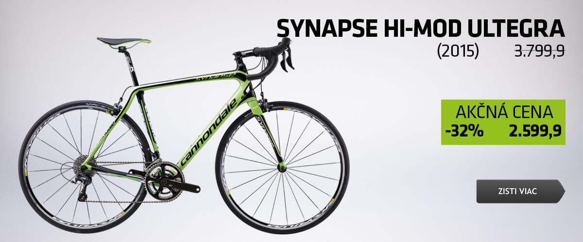 výprodej silničních kol | Cannondale Synapse hi-mod