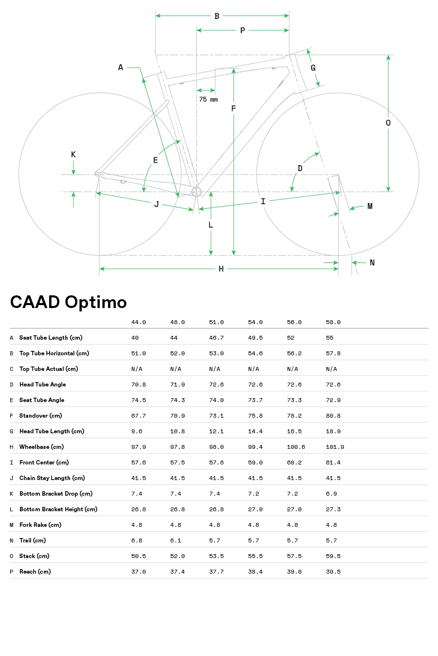 CAAD Optimo 1 - Geometrie