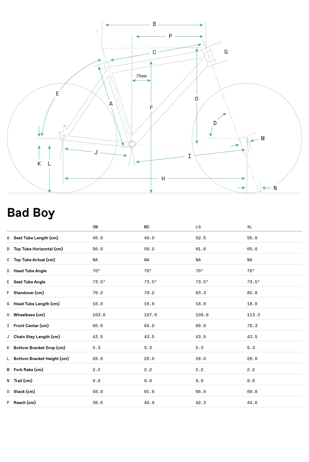 Bad Boy 1 - Geometrie