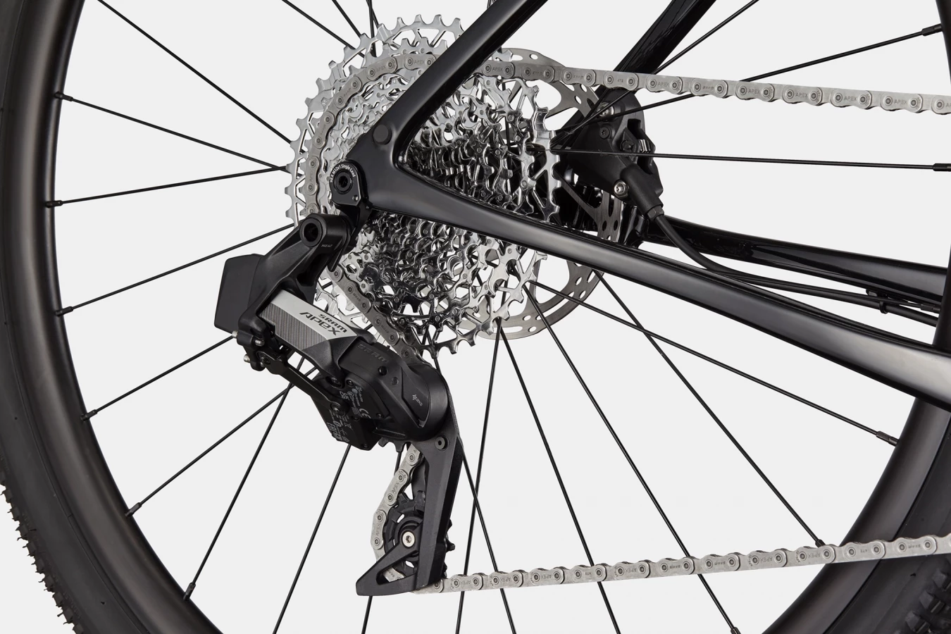 Topstone Carbon Apex AXS - Matte Black
