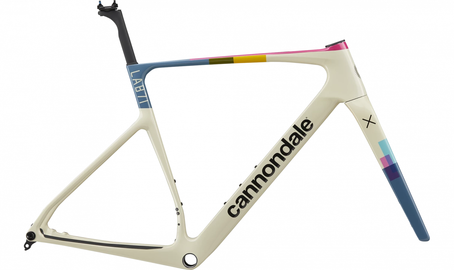 SuperX LAB71 Frameset - Moonrock