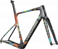 SuperSix EVO LAB71 Frameset - Black with WOW colors