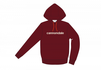 Cannondale Hoodie Logo - Burgundy