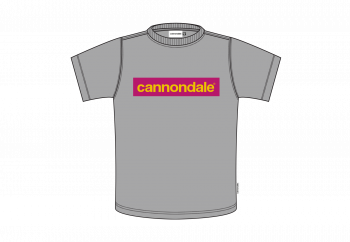 Cannondale T-Shirt Box Logo - Místy Grey